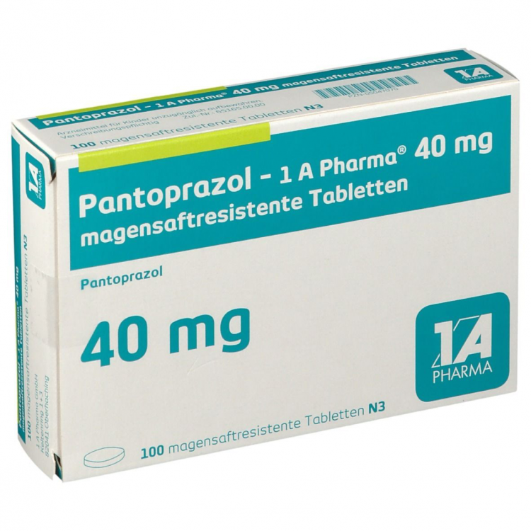 Пантопразол 40 мг