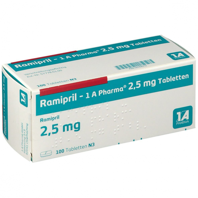 Рамиприл 2.5 мг