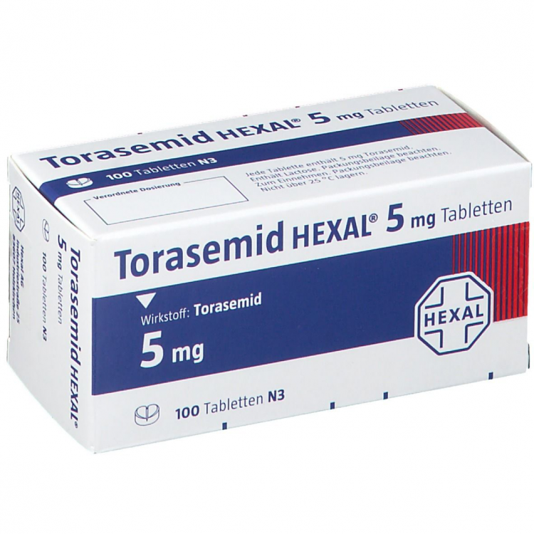 Торасемид 5 мг цена