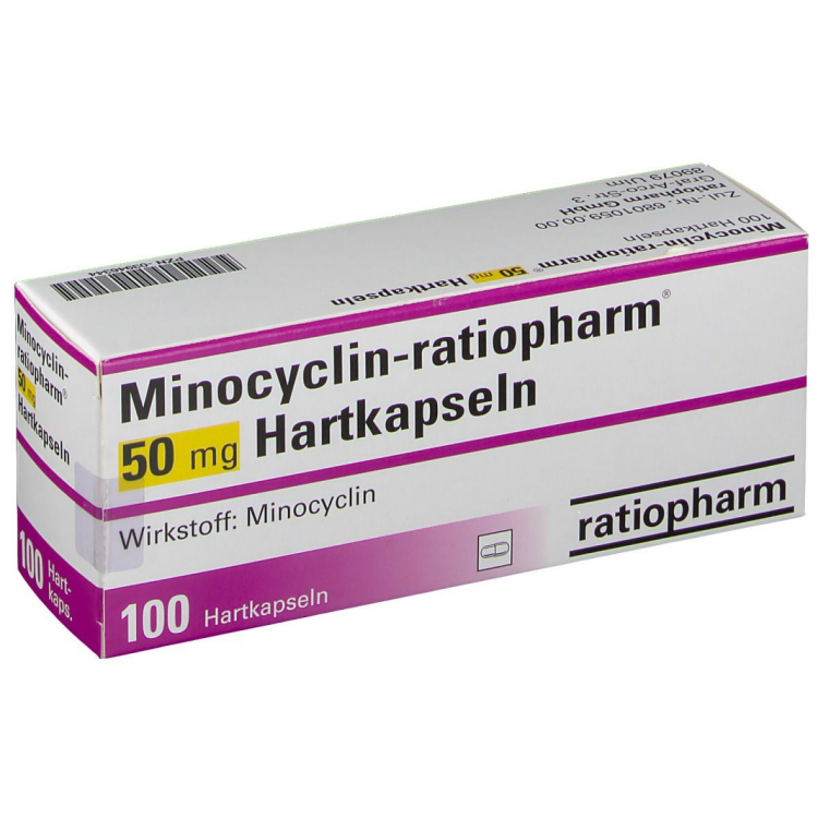 Миноциклин 50 мг