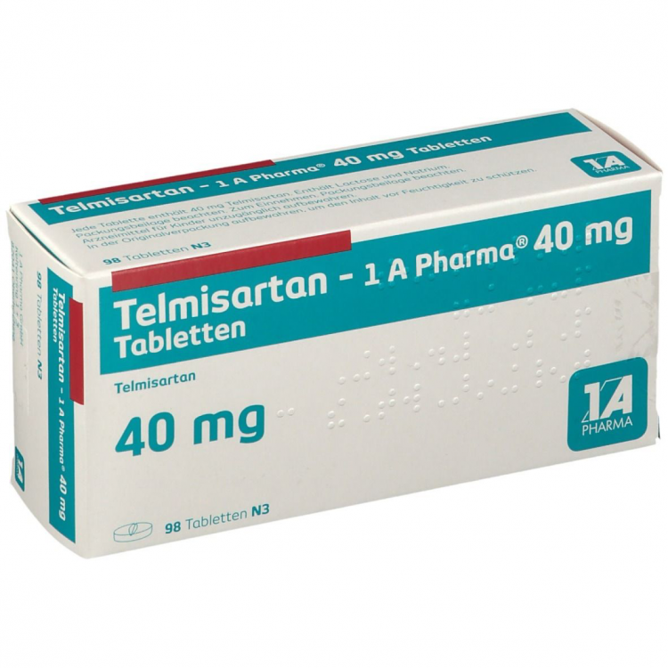 Телмисартан 40 мг